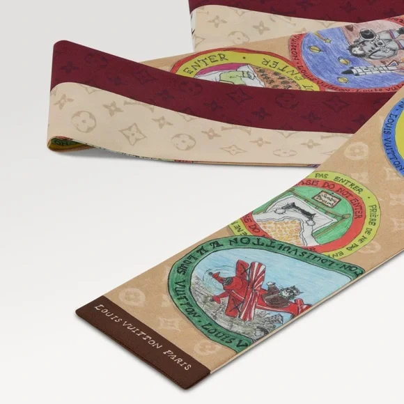 ❗️SALE❗️NEW Louis Vuitton x Grace Coddington My LV Trunk Bandeau - Picture 6 of 7